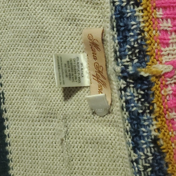 Mara hoffman RARE evil eye sweater cardigan - Picture 4 of 16